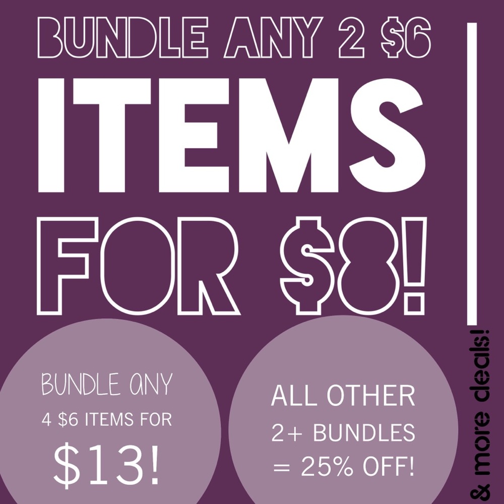 🌟 MAKE ME AN OFFER 🌟 BUNDLE & SAVE 🌟